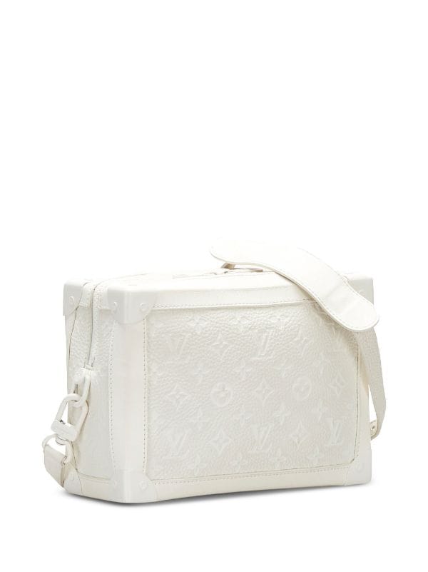 Louis Vuitton 2018 Pre-Owned Soft Trunk Crossbody Bag - White for Men