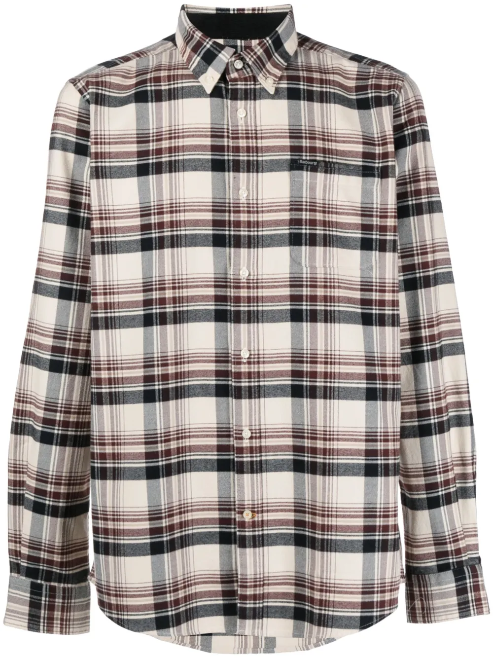 Barbour plaid-check Pattern Cotton Shirt - Farfetch