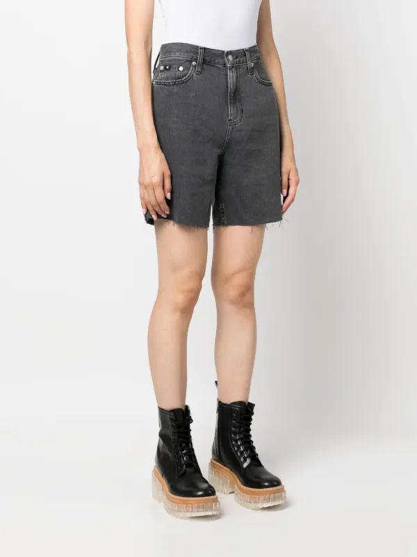 Calvin klein high waisted shorts online