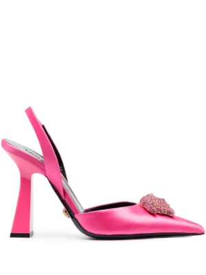 Versace メドゥーサ アエビタス 160mm パンプス | ピンク | FARFETCH JP