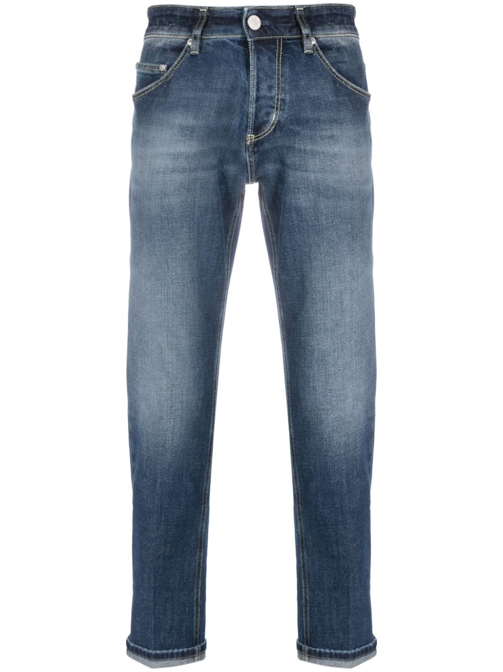 PT Torino mid-rise slim-fit jeans - Blue