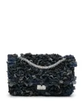 CHANEL Pre-Owned 2.55 Flap Reissue Camellia denim shoulder bag - Blue