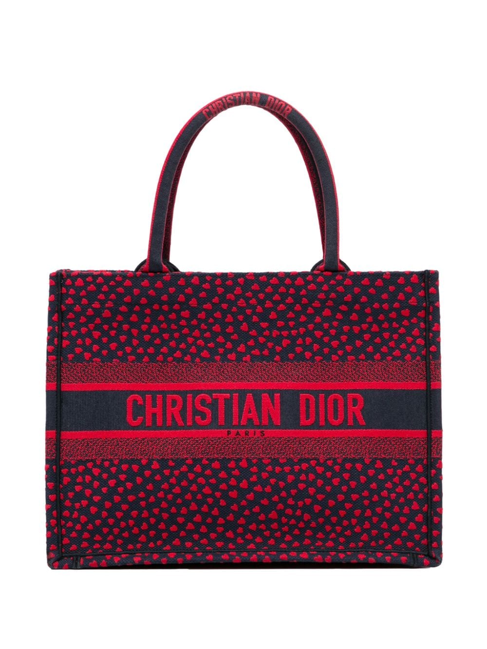 Dior Pre-owned Large Book Tote Bag - Red