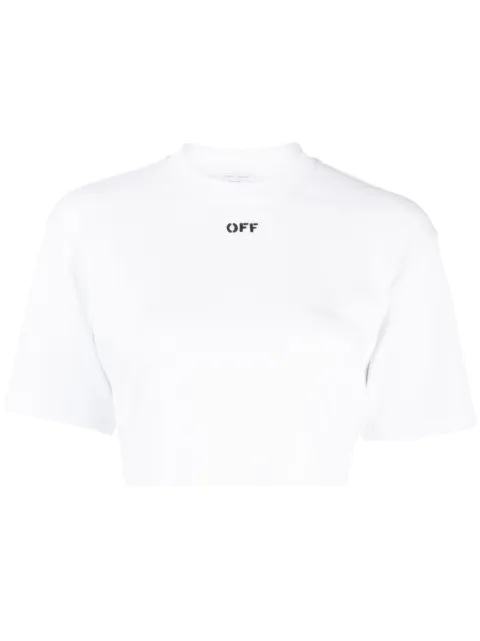 Off-White logo-print short-sleeve T-shirt
