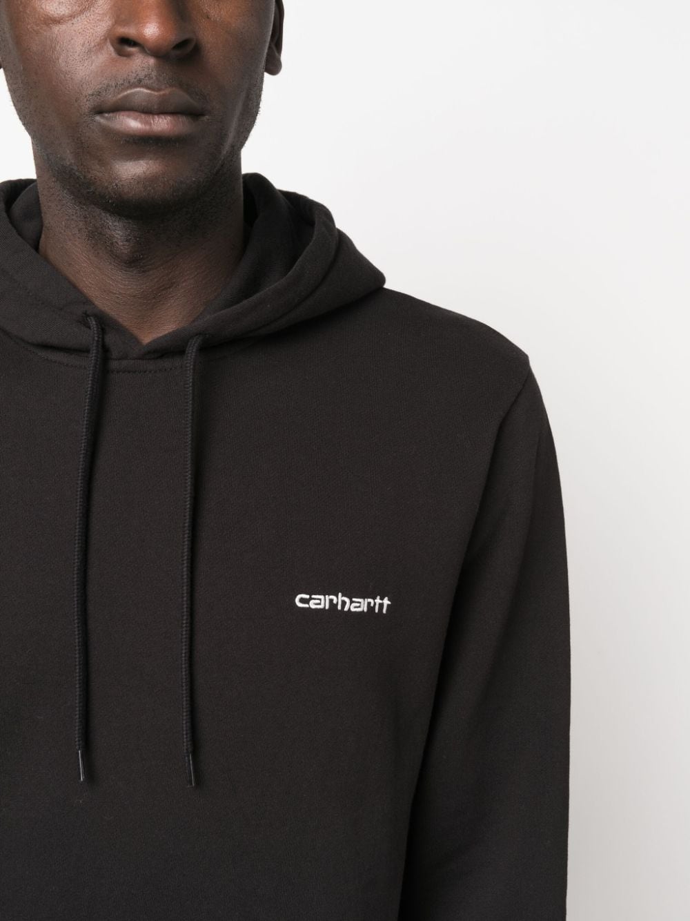 Carhartt WIP logo-embroidered Cotton Hoodie - Farfetch