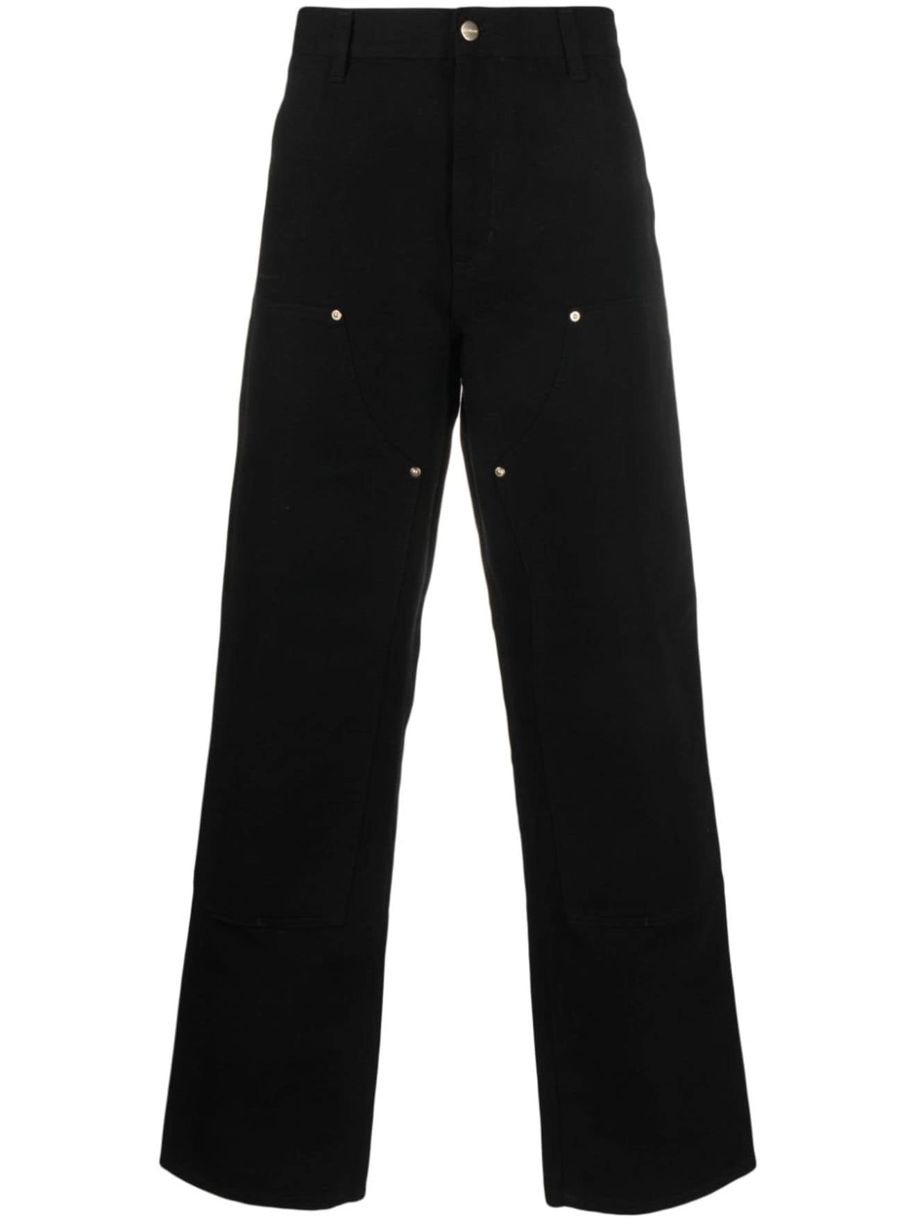 Carhartt WIP Double Knee panelled straight-leg trousers black | MODES