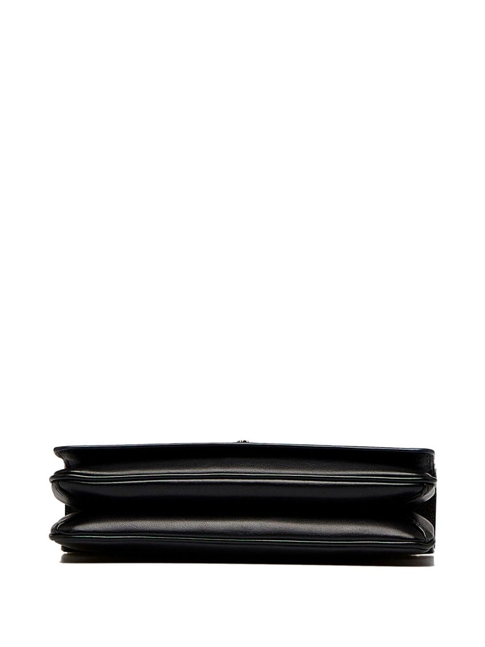 Prada Wallet On A Chain Textured-leather Shoulder Bag, ModeSens