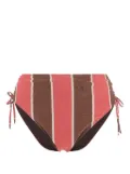 MC2 Saint Barth striped bikini bottoms - Pink