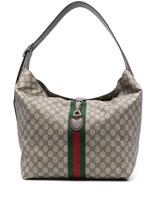 Gucci Jackie 1961 Shoulder Bag Neutrals FARFETCH UK