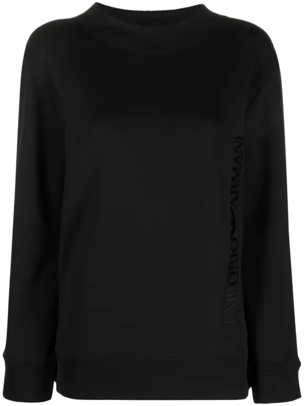 Armani embossed sweatshirt on sale