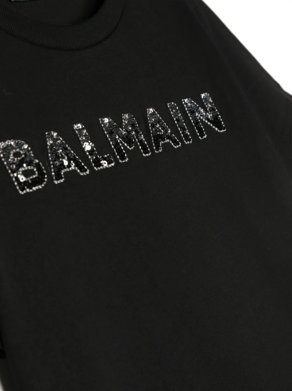 ⭐︎大人も着れます⭐︎ BALMAIN スパンコールTシャツ⭐︎キッズです⭐︎ - 半袖(Tシャツ)