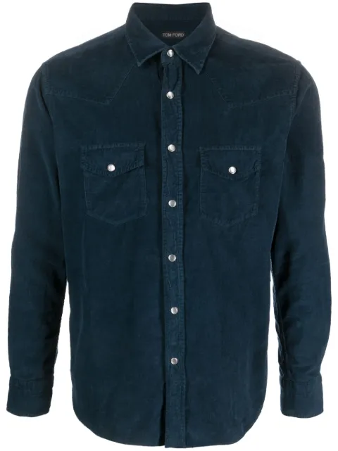TOM FORD long-sleeve cotton shirt