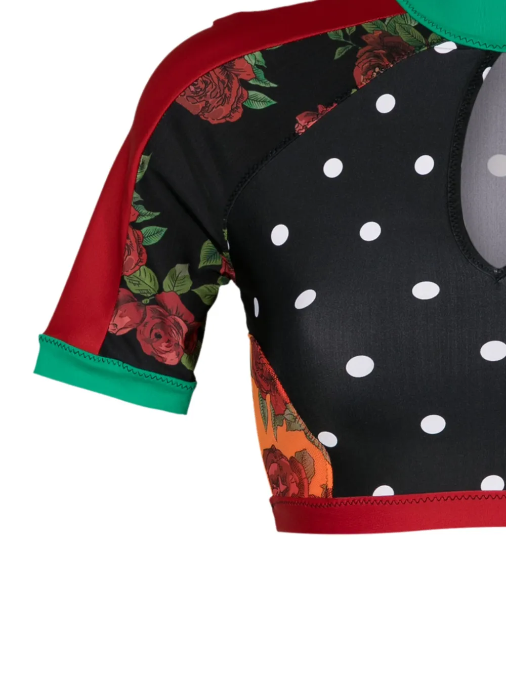 Amir Slama Bikini Im Patchwork-design In Multicolour