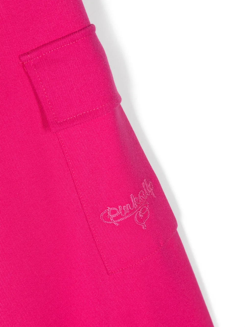Logo-Embroidered Cotton Cargo Trousers