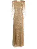 Jenny Packham Nettie tulle gown - Gold