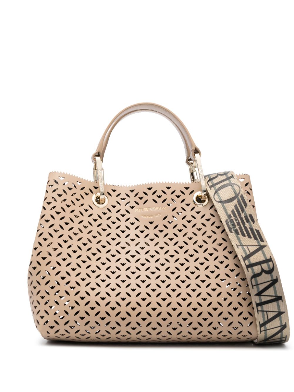 Armani exchange discount perforated tote