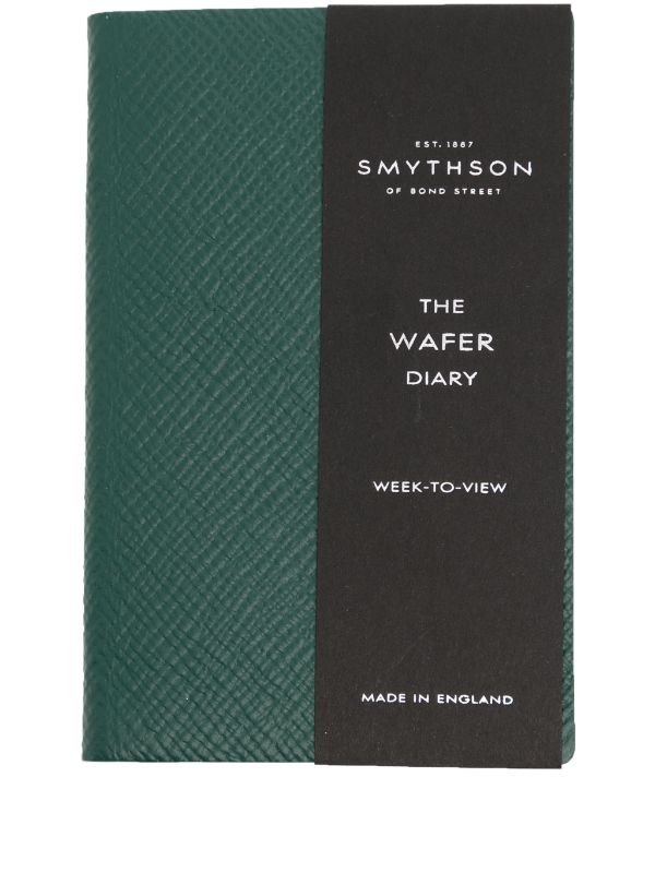 Smythson The Wafer Diary Leather Notebook - Farfetch