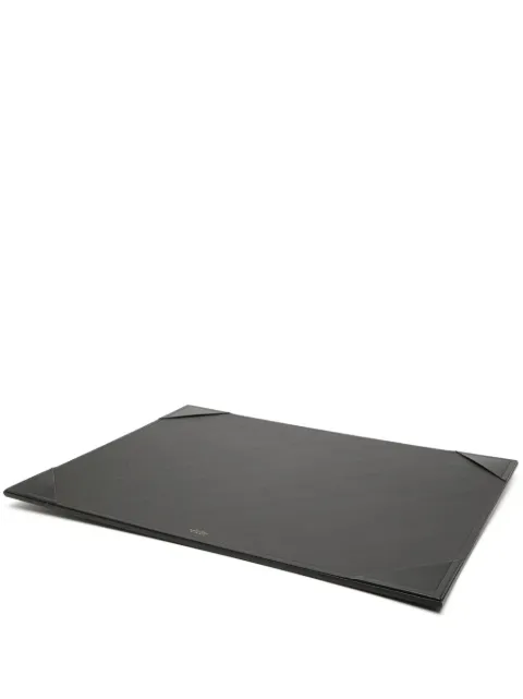 Smythson large leather desk mat