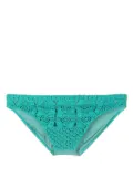 Amir Slama crochet-knit swimming trunks - Blue