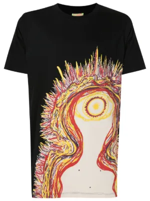 Vaquera プリント Tシャツ | ブラック | FARFETCH JP