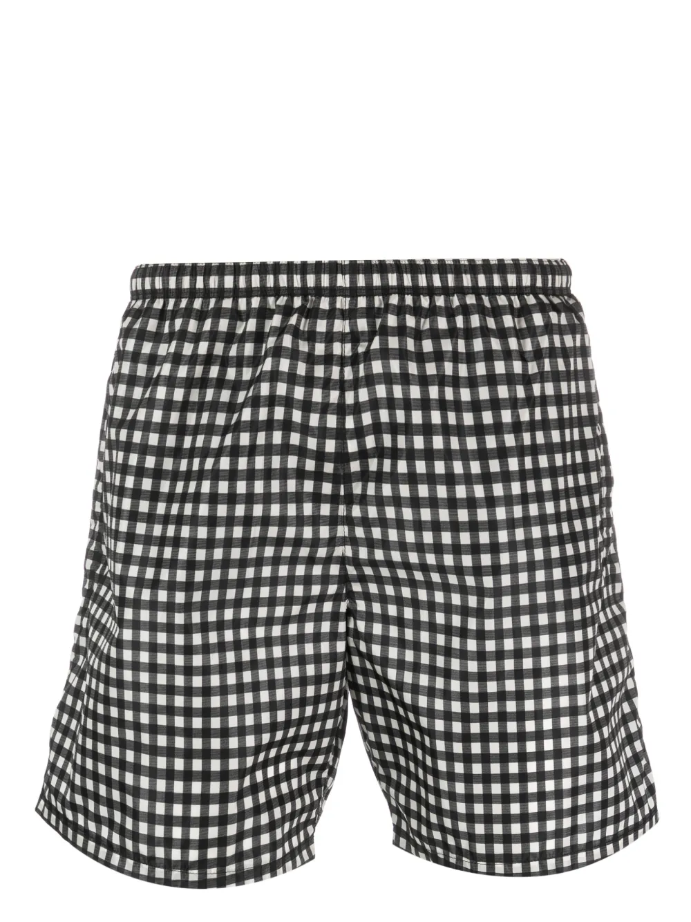 Prada triangle-logo shorts | White | Image 1
