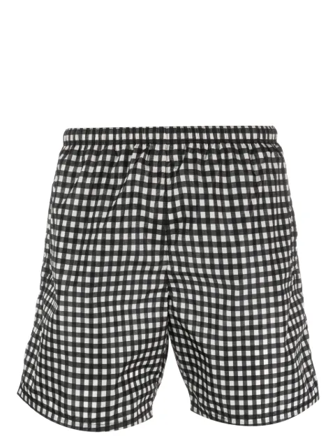 Prada triangle-logo shorts 