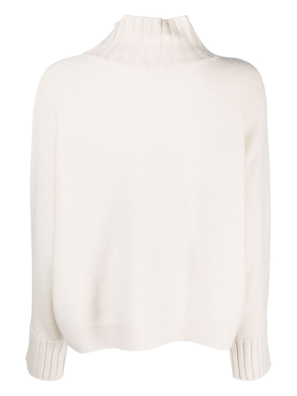 Antonelli high-neck knitted jumper - Beige