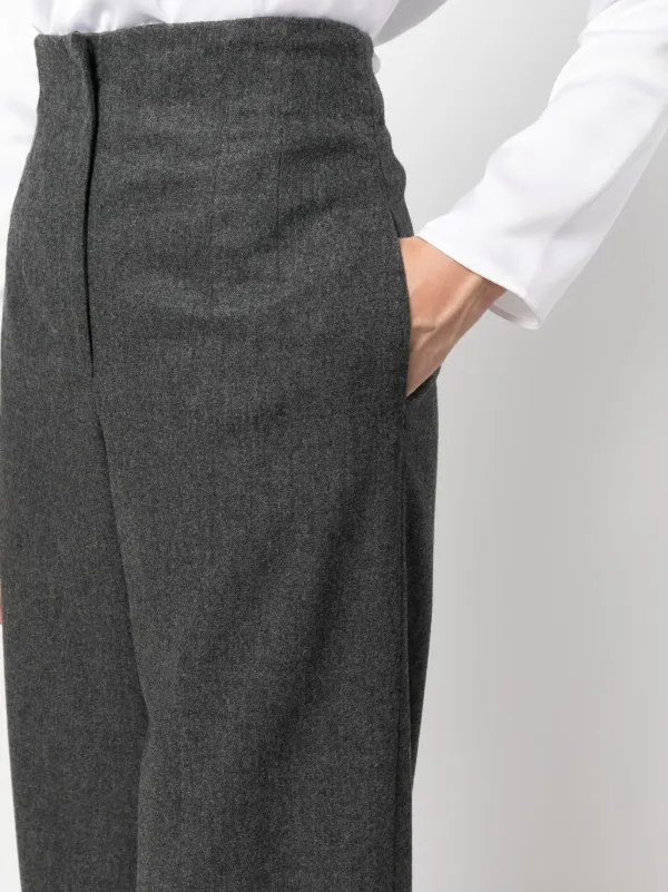 Emporio Armani ハイウエスト ストレートパンツ - Farfetch