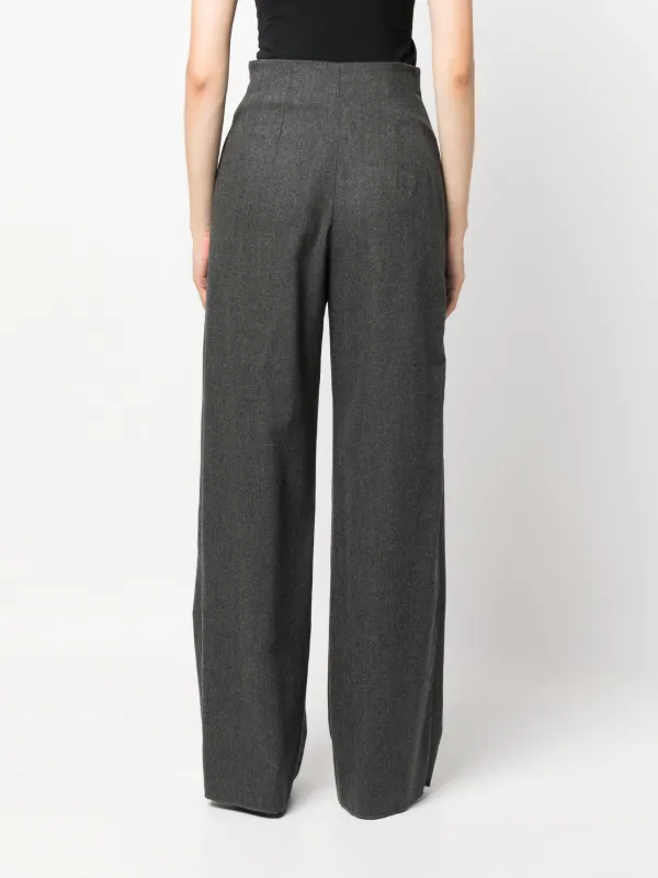 Emporio Armani ハイウエスト ストレートパンツ - Farfetch
