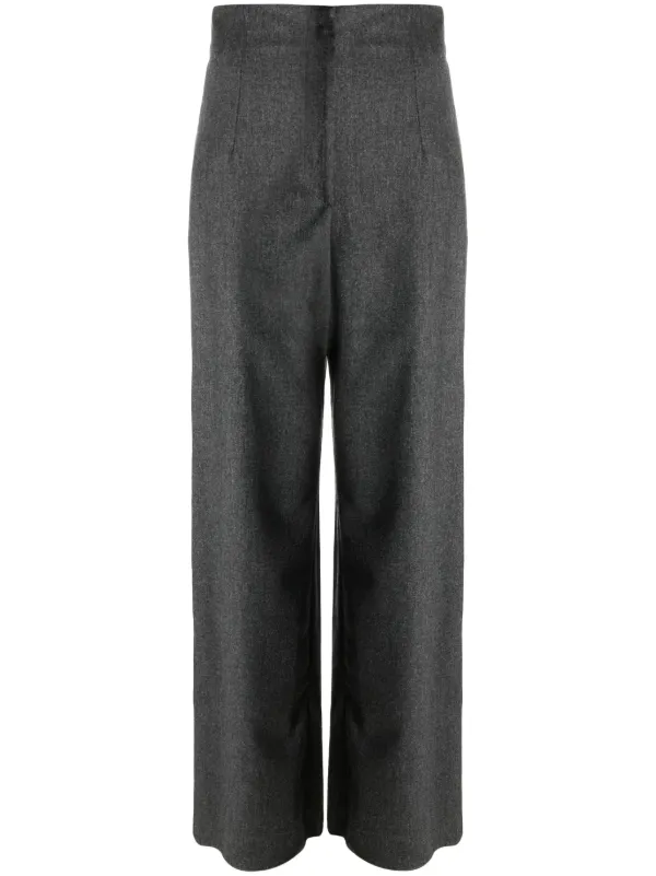 Emporio Armani ハイウエスト ストレートパンツ - Farfetch