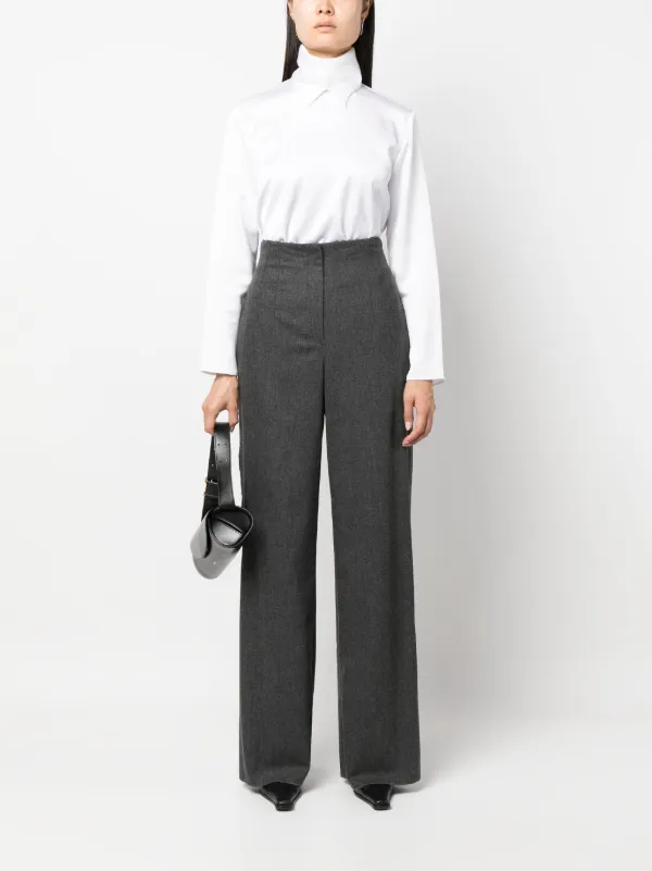 Emporio Armani ハイウエスト ストレートパンツ - Farfetch