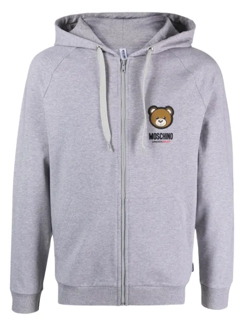 Moschino Leo Teddy-print hoodie