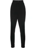 Dolce & Gabbana high-waist slim-cut trousers - Black