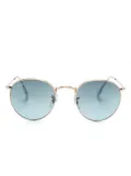 Ray-Ban two-tone round-frame sunglasses - Gold