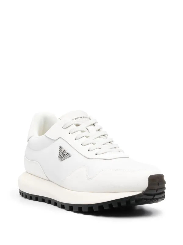 Emporio Armani Sustainability Values low top Sneakers Farfetch