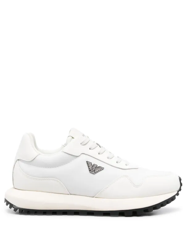 Mens armani white trainers new arrivals