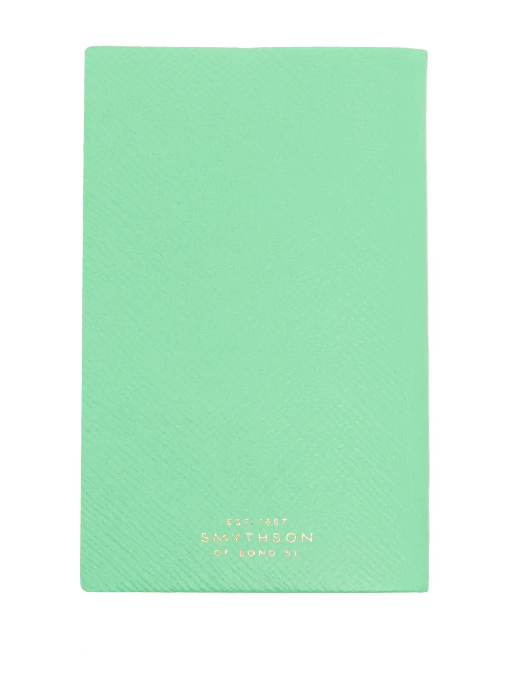 Smythson Leren notitieboek - Groen