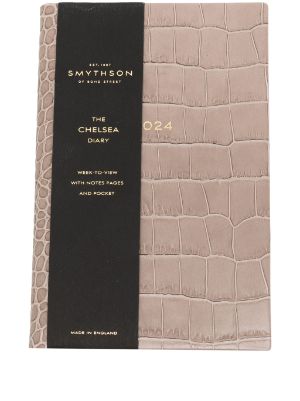 Sale | Smythson Leather Chelsea Notebook | Harrods UK