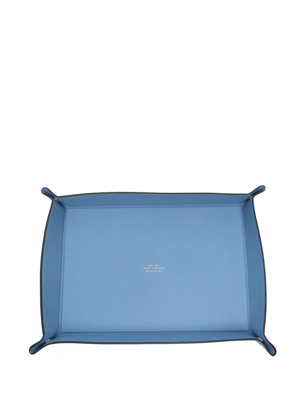 Smythson Rechthoekig dienblad - Blauw