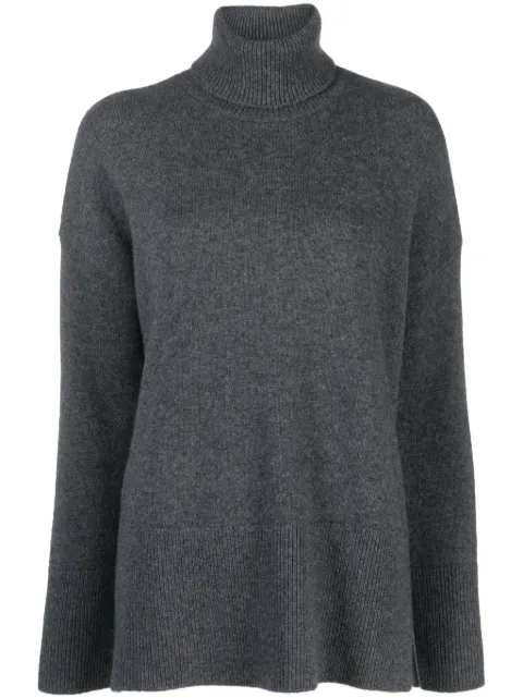 P.A.R.O.S.H. mélange-effect roll-neck jumper