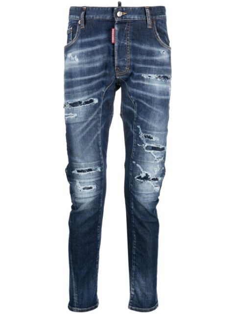 DSQUARED2 ripped tapered jeans Men