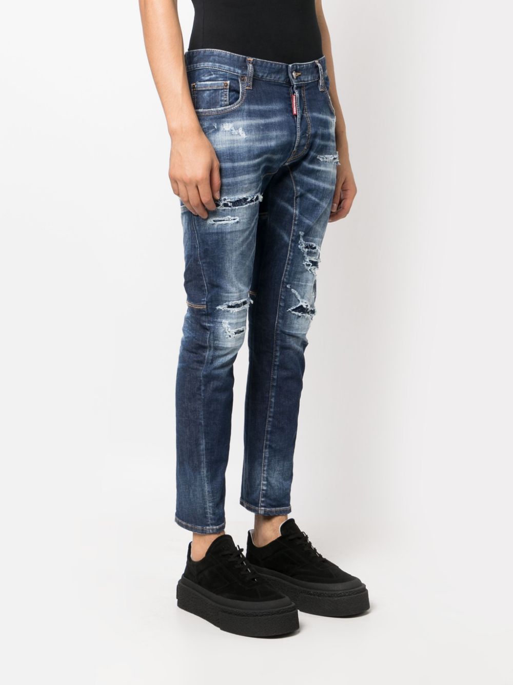 DSQUARED2 ripped tapered jeans Men