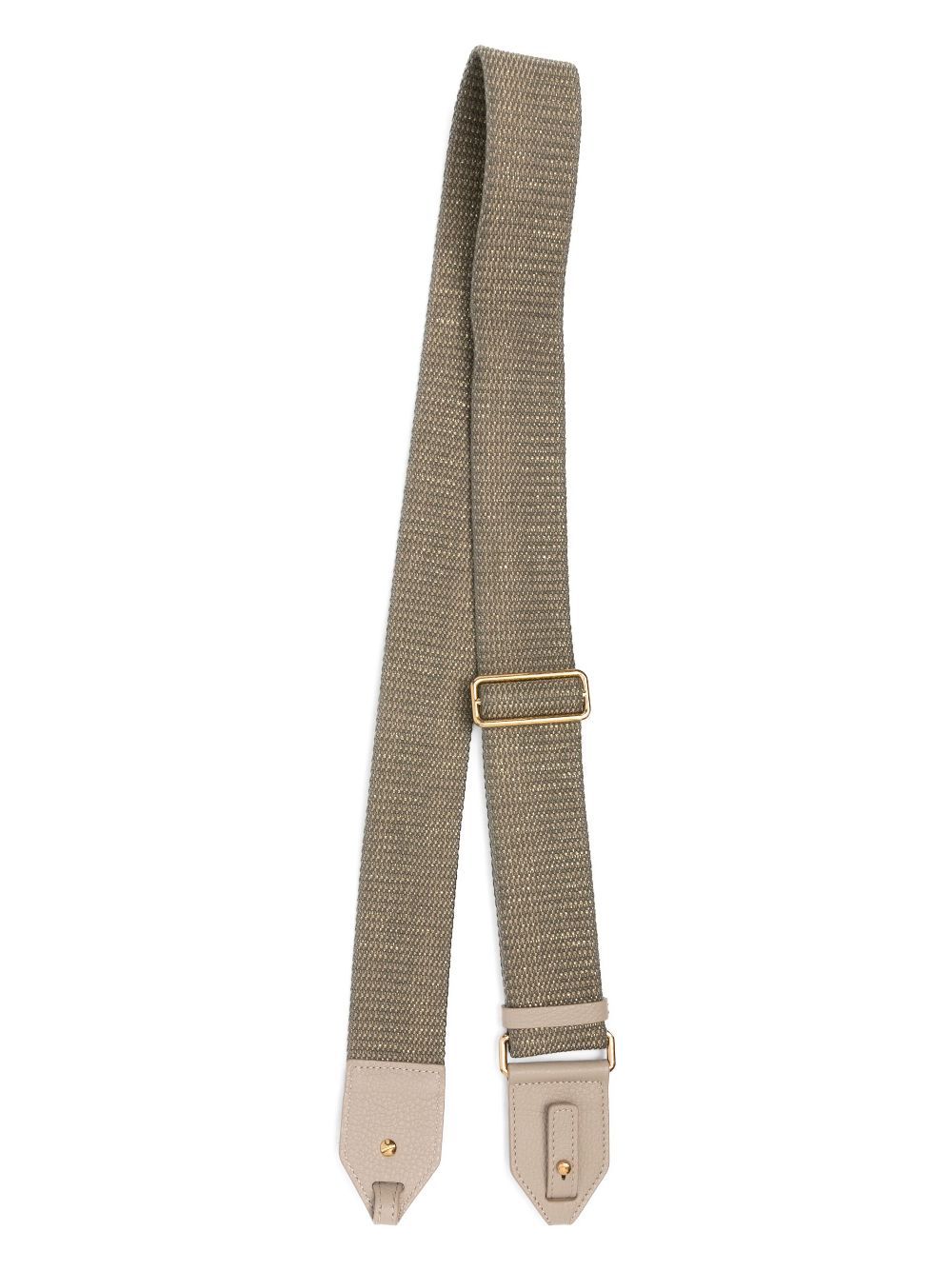 Zanellato detachable leather bag strap - Green