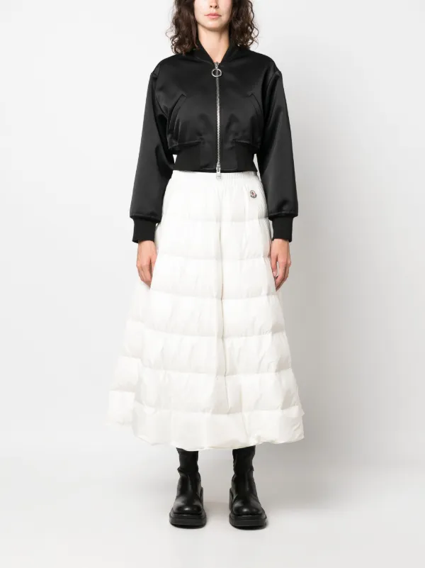 Moncler store puffer skirt