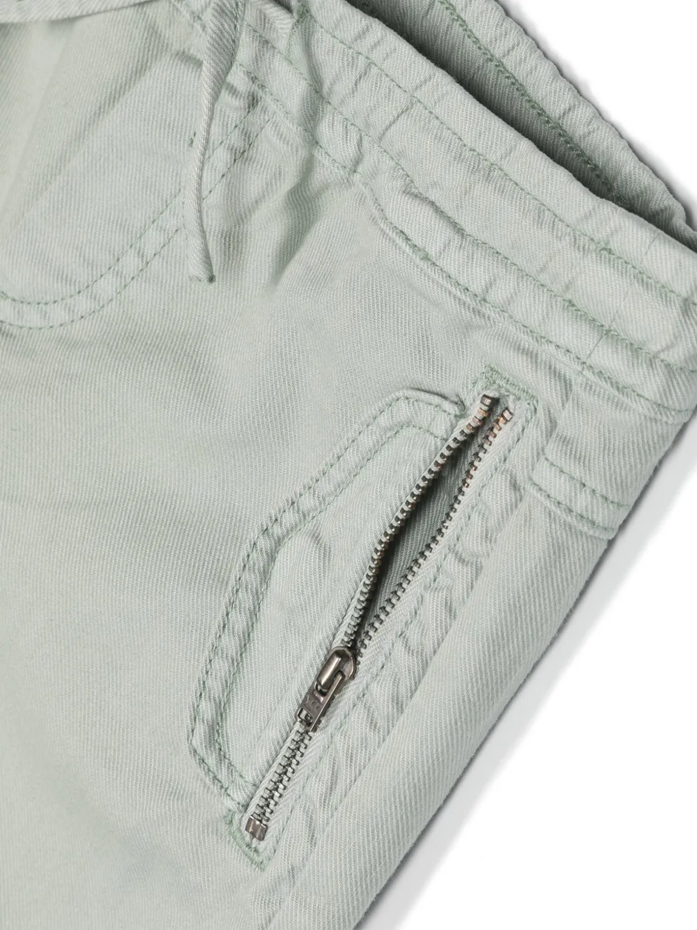  Stella Mccartney Kids Elasticated Drawstring Jeans - Green 