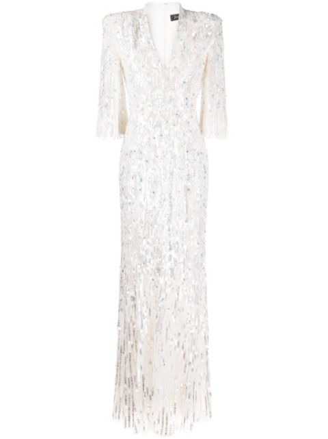 Jenny Packham Narelle embellished gown Women