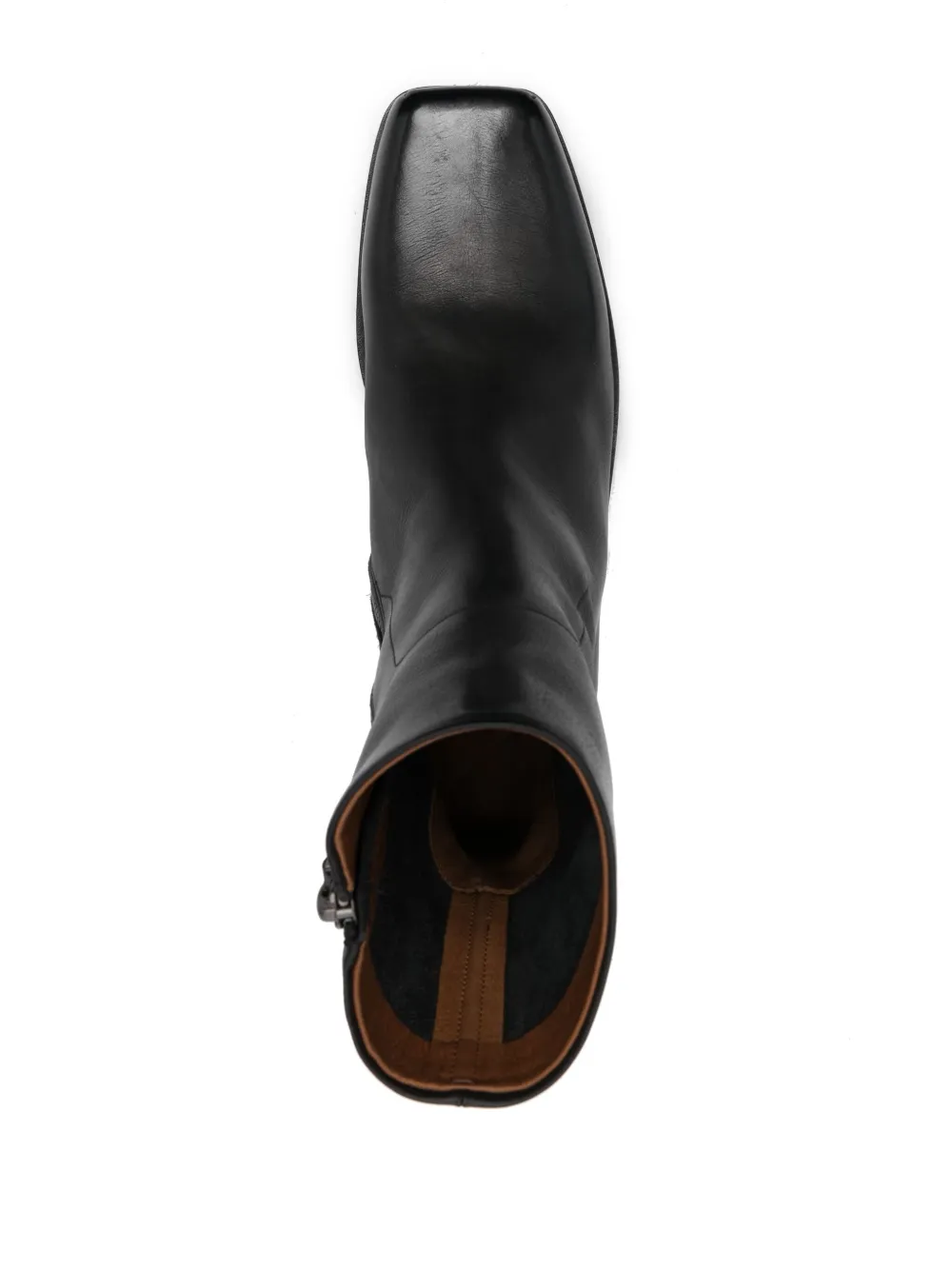 Marsèll Cassello 70mm Leather Boots | Black | FARFETCH JO