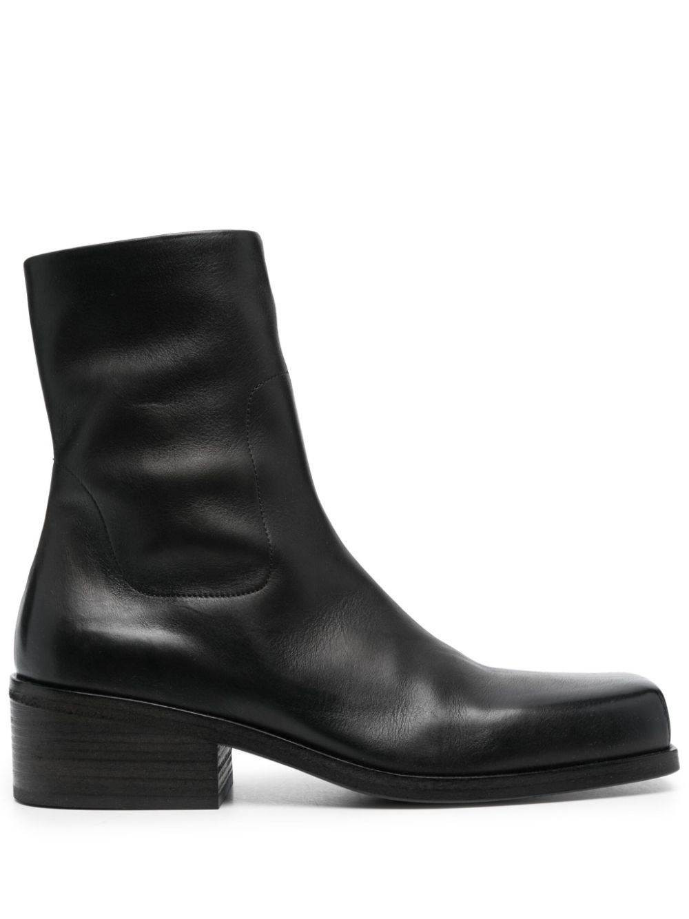 Marsèll Cassello 70mm leather boots - Black