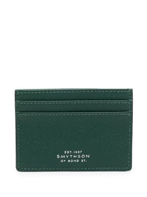 Smythson Snap Button Wallet - Black