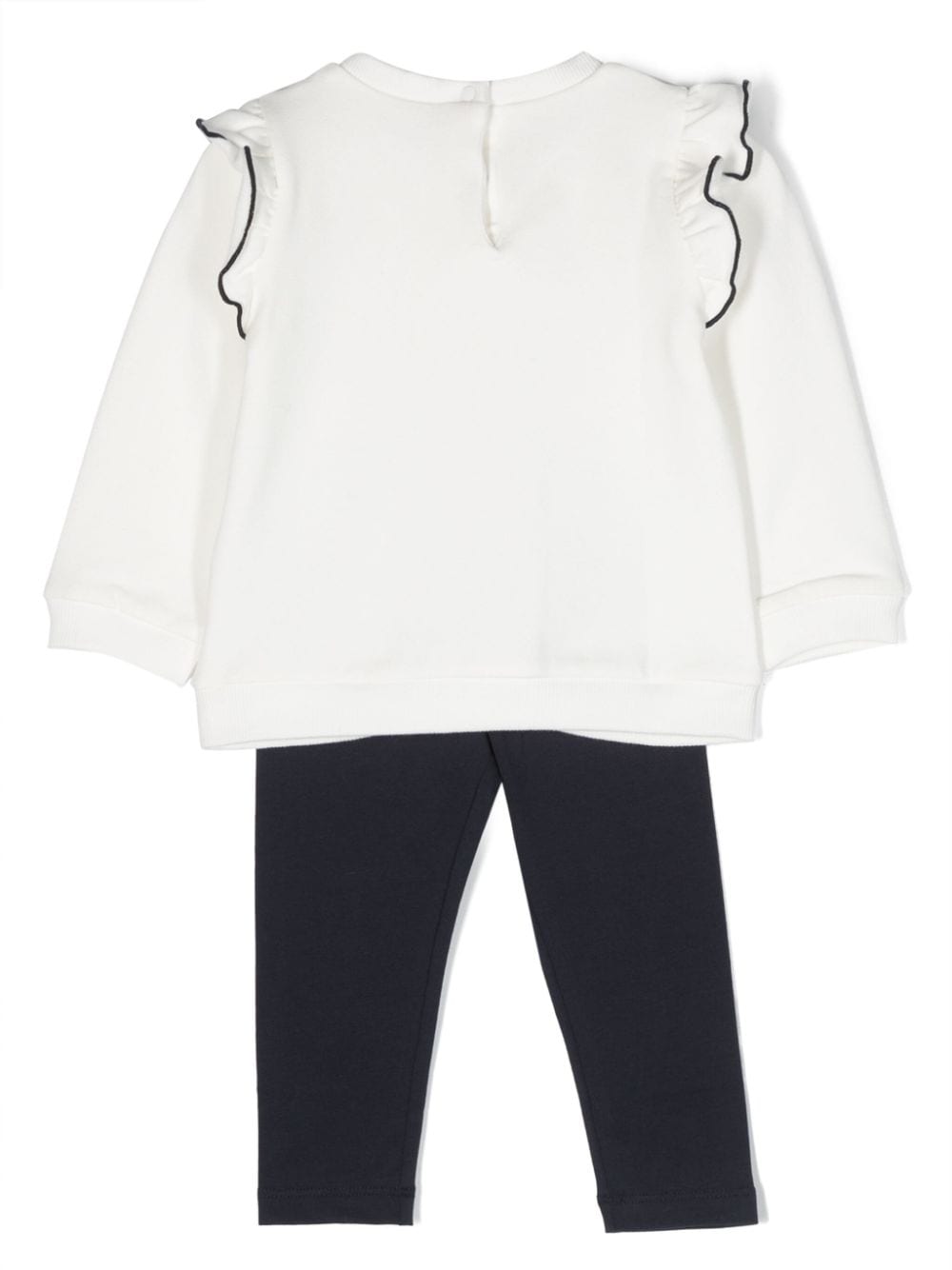 LIU JO long-sleeve ruffled tracksuit - Wit